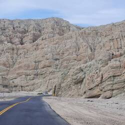 Fahren im Washout Richtung Borrego Springs