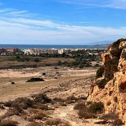 Blick zurück auf Almerimar