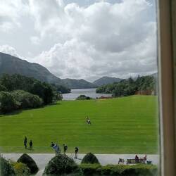 Awesome view from the balcony of the MukrossManor