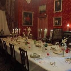 Wow, all the trimmings!! 22 servants for 2 adults and 2 children.