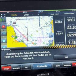 Immer wieder stieg der Autopilot aus