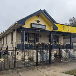 Fats Domino's shop. Somewhat neglected now.