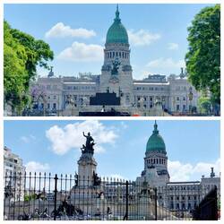 National Congress is at one end of Avenida de Mayo