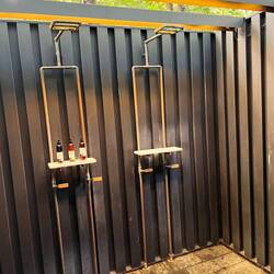 Duschen unter freiem Himmel