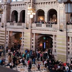 People watching is a particularly delicious city pastime