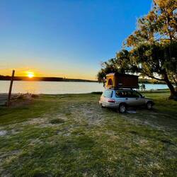Sonnenuntergang am Lake Leake 🌅