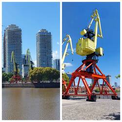 Over the river to Puerto Madero