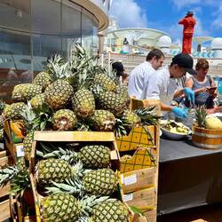 Poolbrunch Thema Früchte