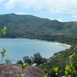 Blick zum Anse Madge