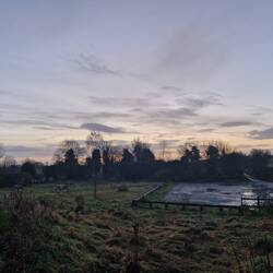 There was a car park and picnic area close by for sunnier days