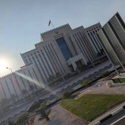 Intimidating Security/Police Building