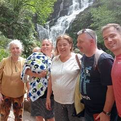 Great day out with the whanau including nephew Gary!