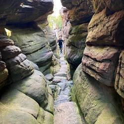 Auch der Ranger muss durch diese Gasse 😅