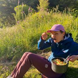 Draußen schmeckt's am besten😋