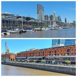 Views both sides of the river