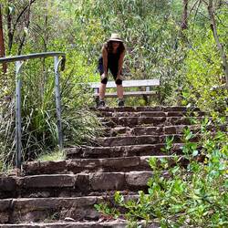 Gipfelstürmerin die 2. an diesem Tag