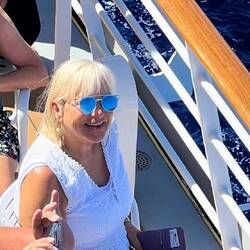 Mein Blick von Deck 12 auf Mangareva