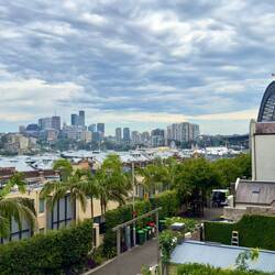 View from our apartment in The Rocks — Sydney, NSW.