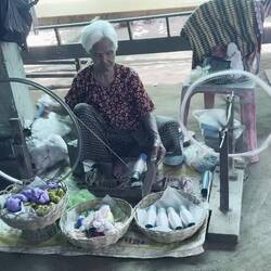 From a previous post: the grandma who was making silk...