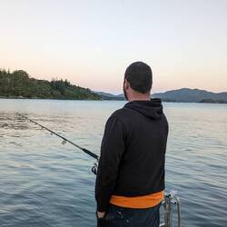 Peaceful fishing at "The Gap"