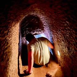 Teilweise kommt man auch in der Hocke nicht weiter 😅