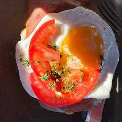 Frühstück im Siete Filos
