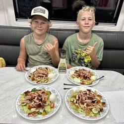Lachlan's ceaser salad