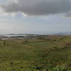 ...with wide lowlands in between.