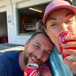 Cola im Fischeparadies 😍