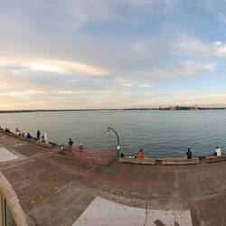 Panoramica dal faro con "la nuvola"