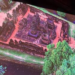 Banteay Srei von oben