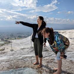 Hard to capture the levels, colours and scope all in one photo. We took dozens of shots trying!