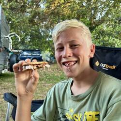 Did you get any in your mouth?