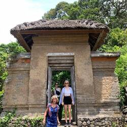 Der Eingang zum ältesten Dorf Balis