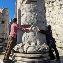 Which had some seriously big-boy columns