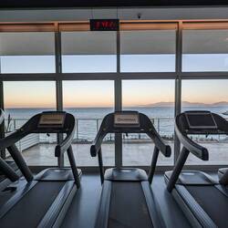 It's gonna be hard to go back to overlooking the Pacific Highway at Gordon Fitness Plus