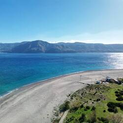 Blick auf die Stiefelspitze