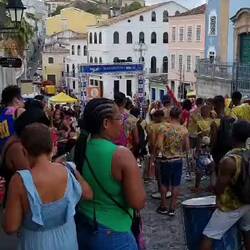 Typische (weihnachtliche) Trommelgruppe!