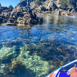 Stunning clear water