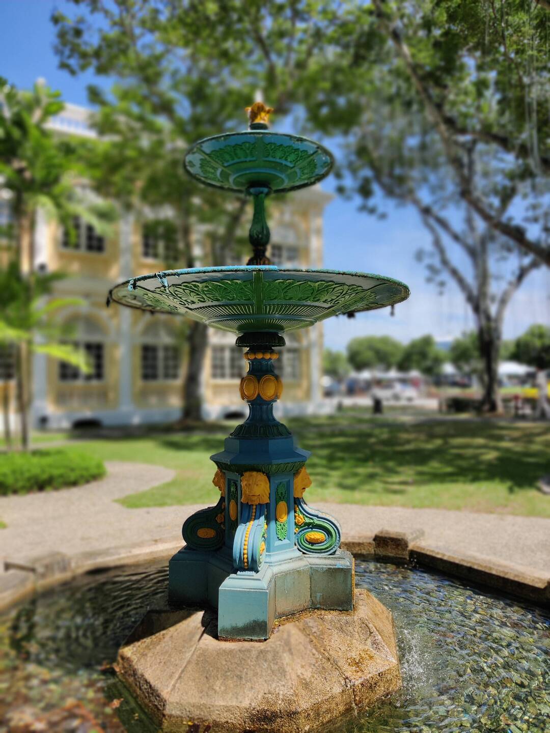 Fountain by the Town Hall