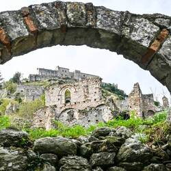 Bis in die 1950er Jahre war Mystras noch teilweise bewohnt.