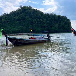 Für 5,20€ im Raketenboot hin und zurück