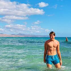 Max in seinem Element 🌊