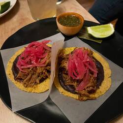 Pork taco