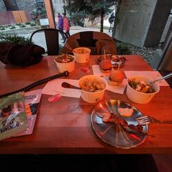 Romantisches gratis Dinner mit Buster