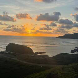 Last sunset in Indonesia, Lombok