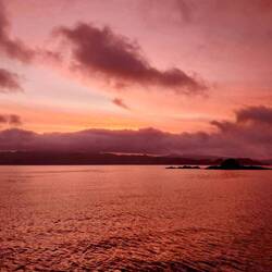 What a sunset!