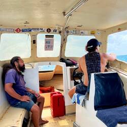 der Kapitän mit dem 1. Offizier