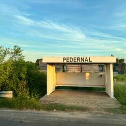 Busstationshäuschen