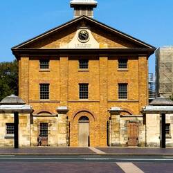 The Hyde Park Barracks Museum — Sydney, NSW.